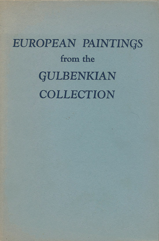 Walker, John - European Paintings from the Gulbenkian Collection