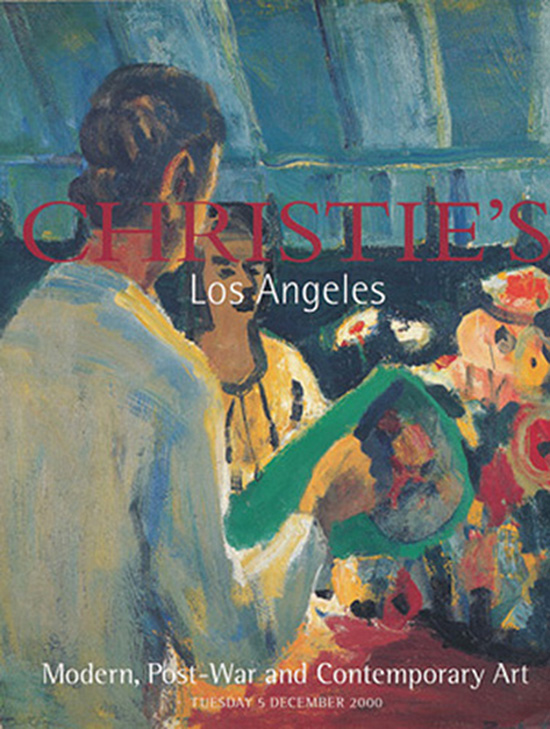Christie's - Christie's Los Angeles, Modern, Post-War and Contemporary Art