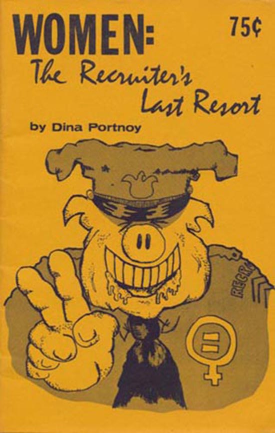 Portnoy, Dina - Women: The Recruiter's Last Resort (Recon, Vol 2, No. 9, Sept 1974)