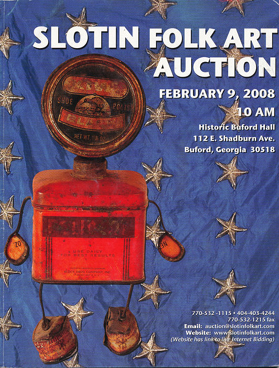 Slotin Folk Art - Slotin Folk Art Auction (February 9, 2008)