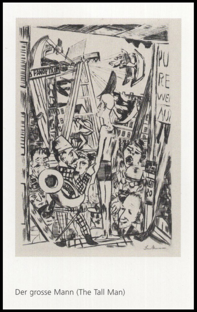 Achim Moeller Fine Art - Max Beckmann: Jahrmarkt (Annual Fair, 1921)