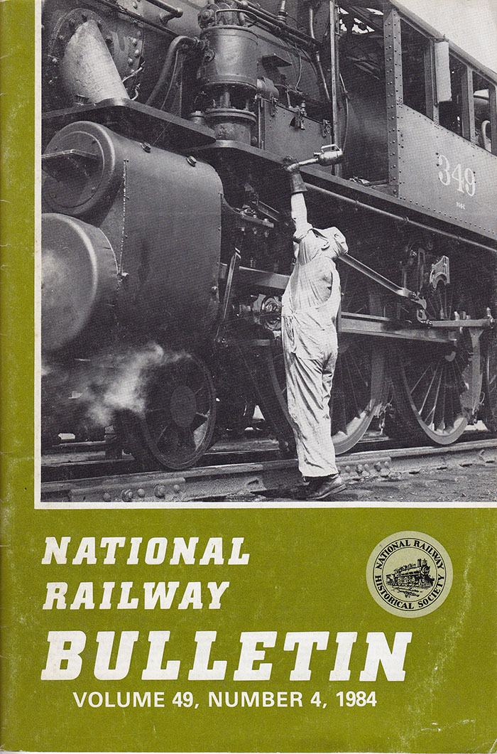 National Railway Historical Society - National Railway Bulletin (Vol 49, No. 4, 1984)