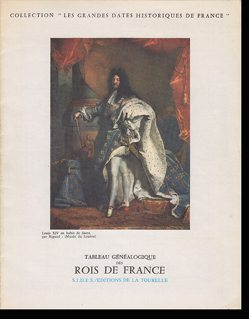 Auzolle, Michel - Tableau Genealogique Des Rois de France