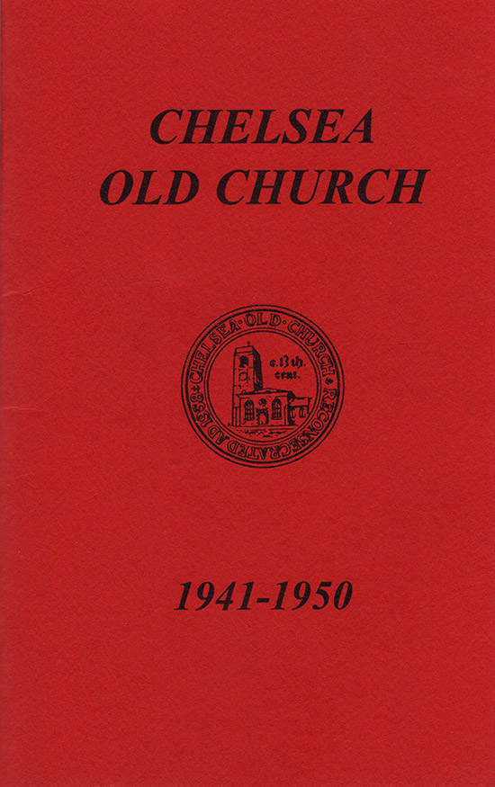 Thomson, E. E. Leighton - Chelsea Old Church Bombing and Rebuilding 1941-1950