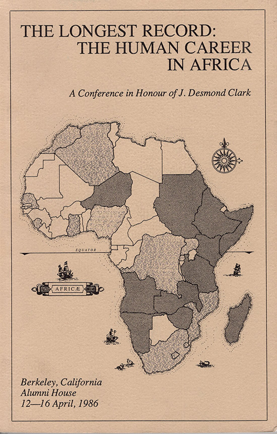 Clark, J. Demond - The Longest Record: The Human Career in Africa (a Conference in Honour of J. Desmond Clark)