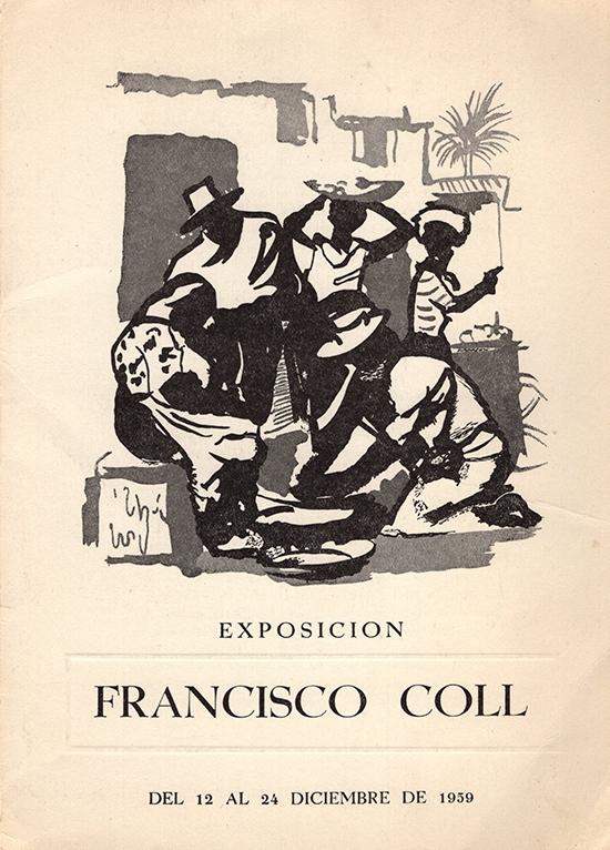 Coll, Francisco (Francisco J. Coll Rodriguez) - Exposicion: Francisco Coll (Del 12 Al 24 Diciembre de 1959)