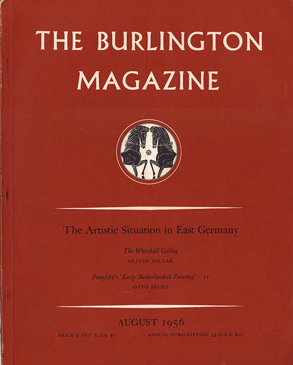 Nicolson, Benedict (editor) - The Burlington Magazine (Vol. XCII, No. 573, December 1950)