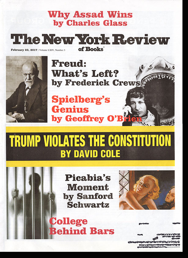 Silvers, Robert B. (editor) - The New York Review of Books February 23, 2017, Vol LXIV, No 3