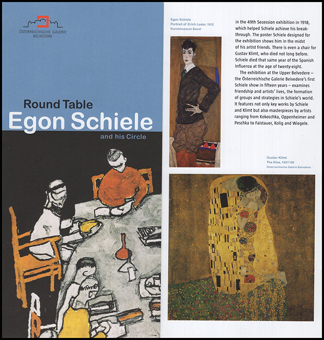Osterreichische Galerie Belvedere - Egon Schiele and His Circle: Round Table