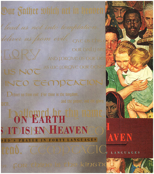 Gwathmey, Emily; Slesin, Suzanne - On Earth As It Is in Heaven: The Lord's Prayer in 40 Languages