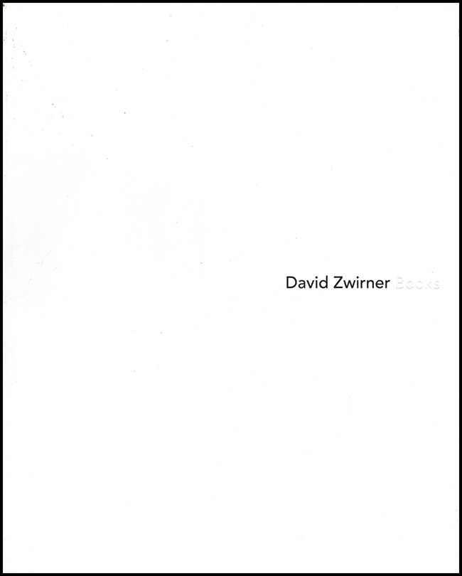 David Zwirner Books - David Zwirner Books: Catalog of Art Publications
