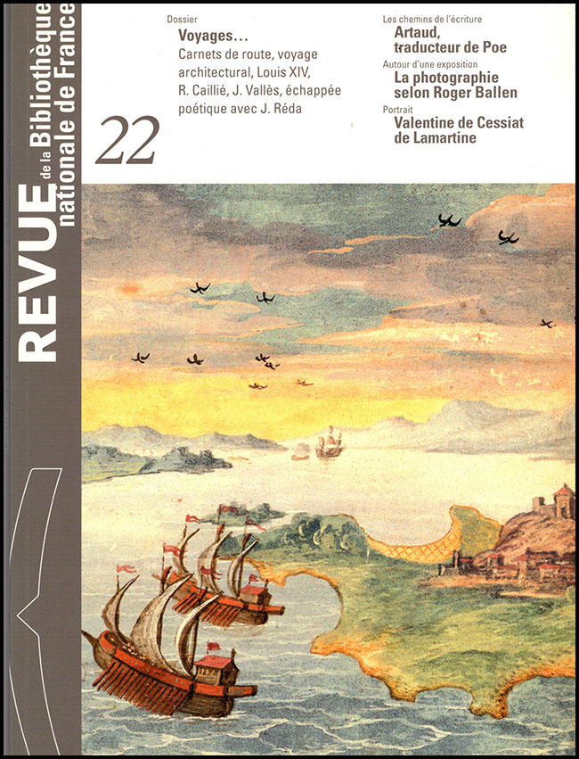 Blasselle, Bruno; Wagneur, Jean-Didier (editors) - Voyages: Revue de la Bibliotheque Nationale de France No. 22