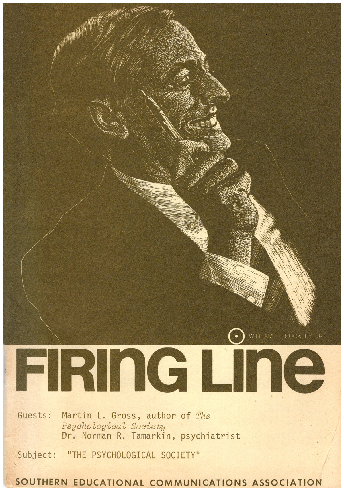 Buckley, William F., Jr. - Seca Presents Firing Line with William F. Buckley, Jr. : The Psychological Society