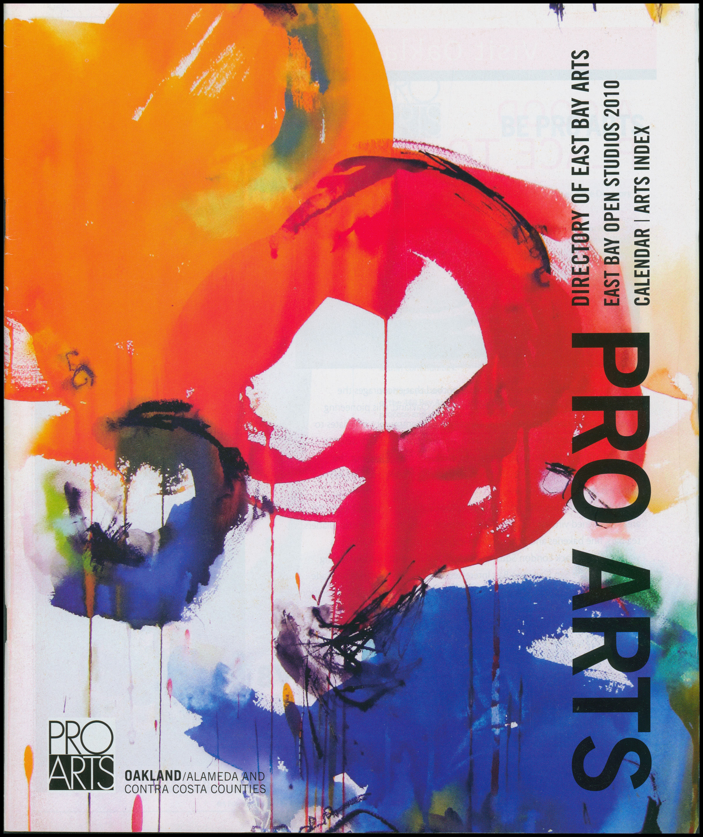 ProArts/East Bay Open Studios - Pro Arts/East Bay Open Studios Ephemera: Maps, Postcards, Invitations (1988-2014)